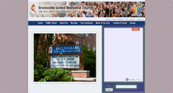 Desktop Screenshot of brecksvilleumc.com